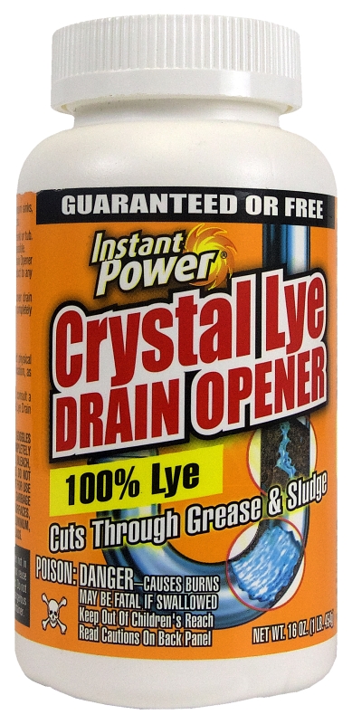 OPENER DRAIN CRYSTAL LYE 1LB  
