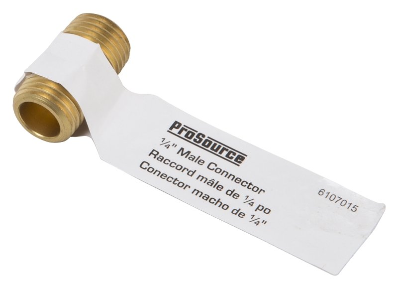 [6107015] CONNECTOR MALE BRS 1/4 NPT    