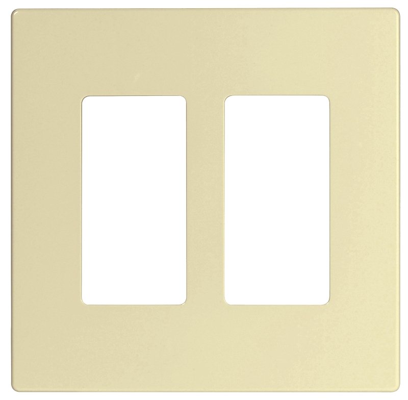 WALLPLATE SCREWLESS DECO 2G   