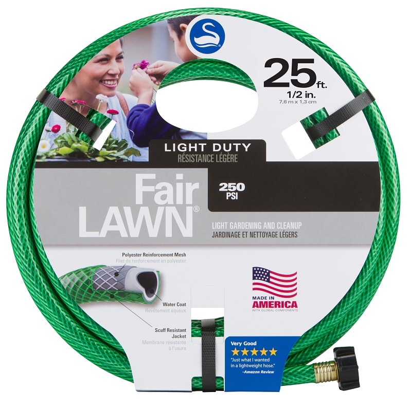 HOSE GARDEN WATER SVR 1/2X25FT