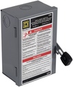 SWITCH SAFETY INDOOR 2P 3W 30A