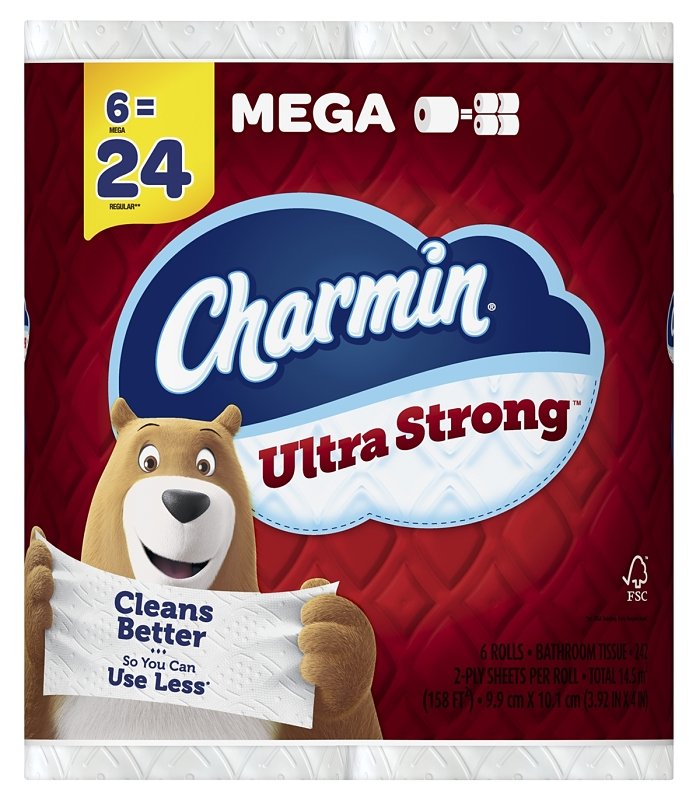 [1311869] PAPER TOILET ULTRA STRG 6 ROLL