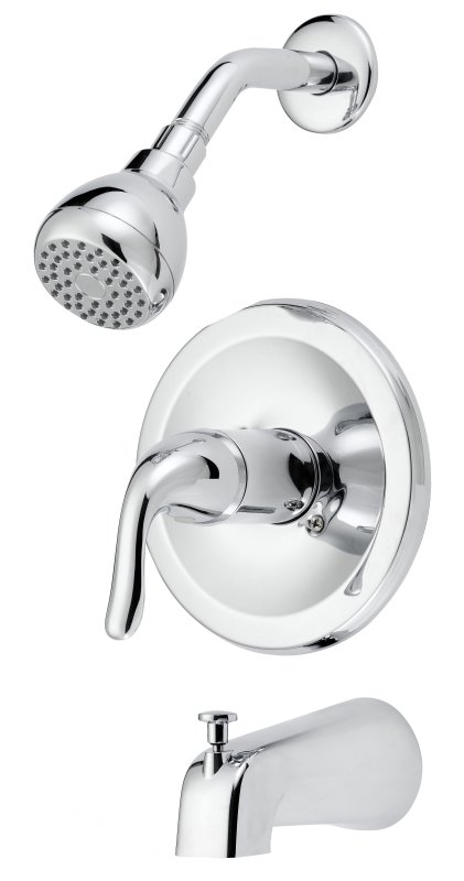 FAUCET TUB/SHOWER SGL HNDL CHR