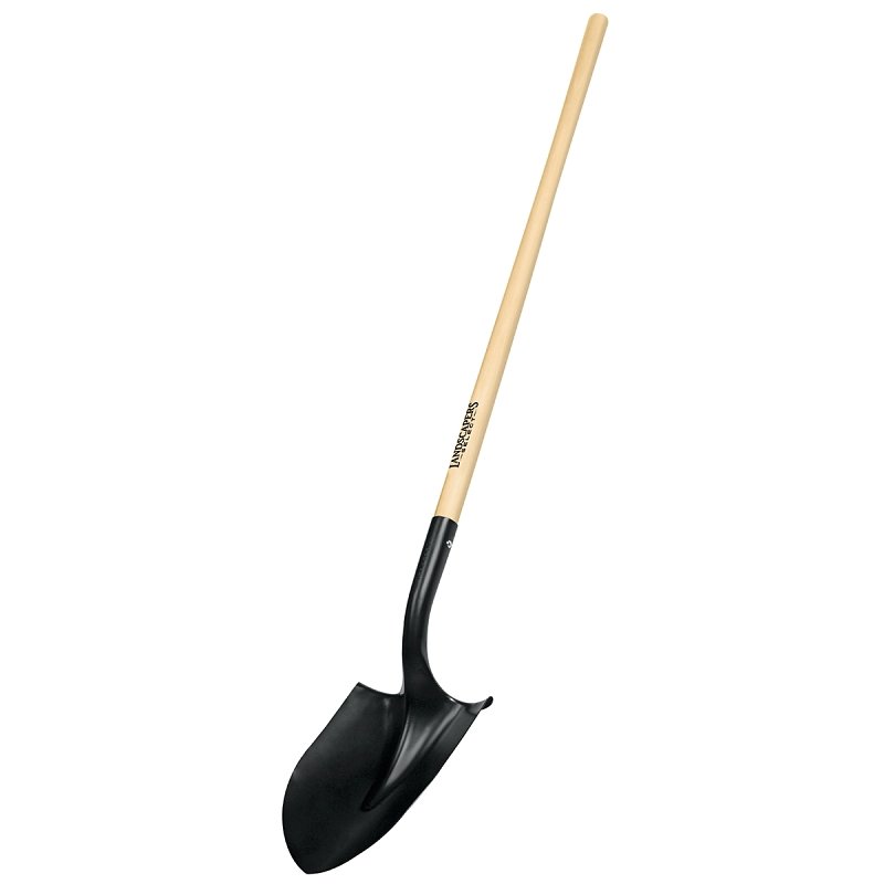 [4703823] SHOVEL RND PT HARDWD HDL 45 IN