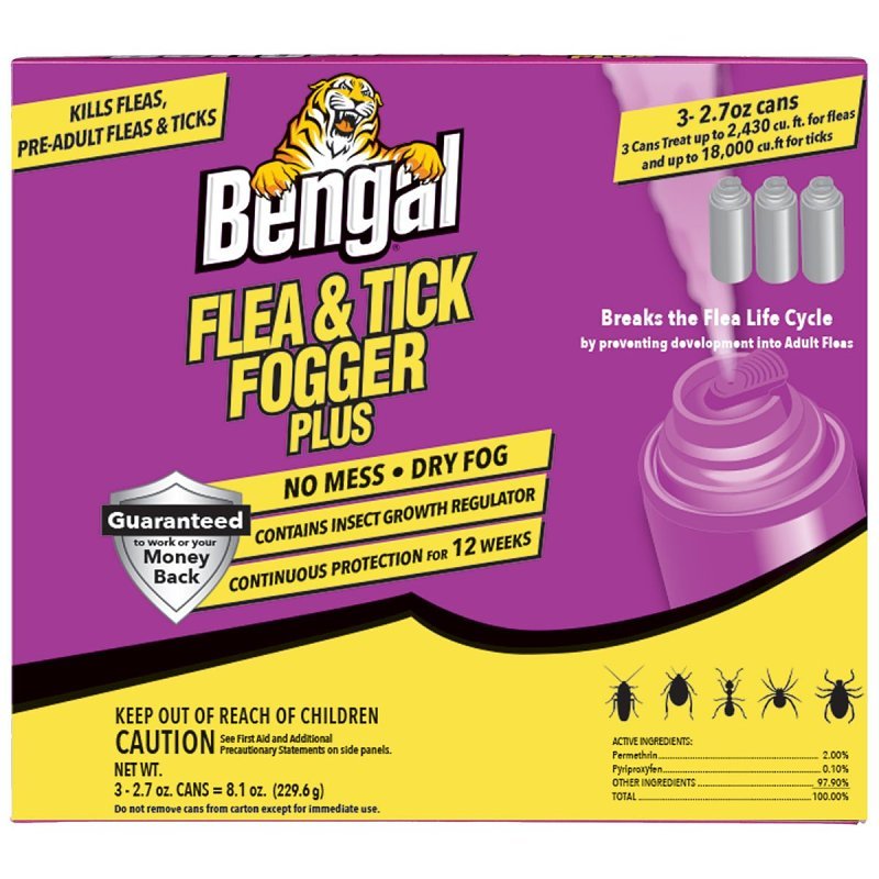 FOGGER FLEA/TICK 3 CAN 2.7OZ  