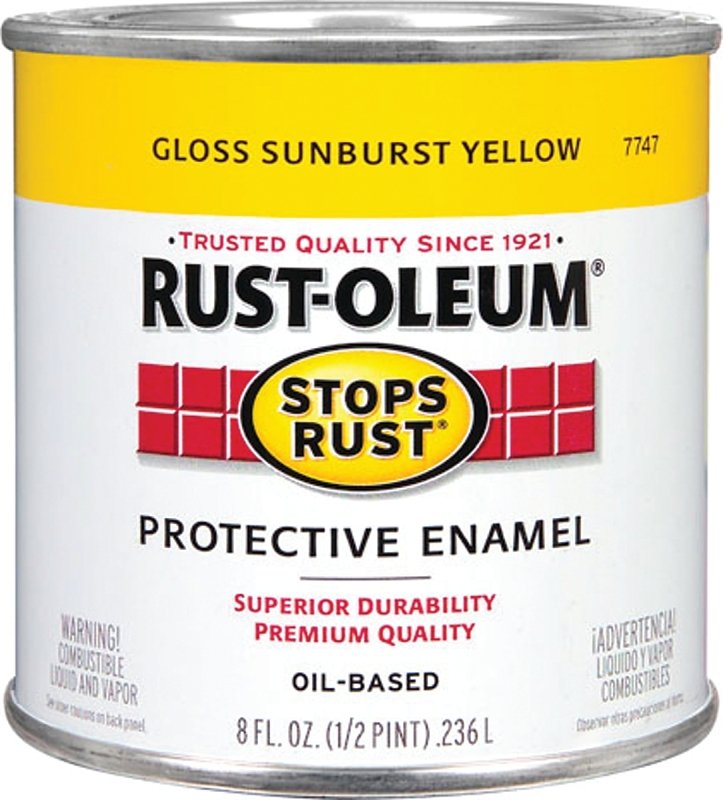 PAINT RUST OBS SUN YELL 1/2PT 
