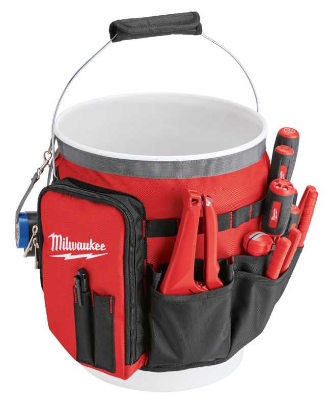 BAG ORGANIZER BUCKET RED/BLACK