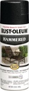 PAINT SPRAY HAMMERED BLK 12OZ 