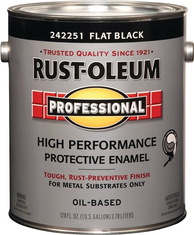 PAINT RUST OBS VOC FLAT BLK GA