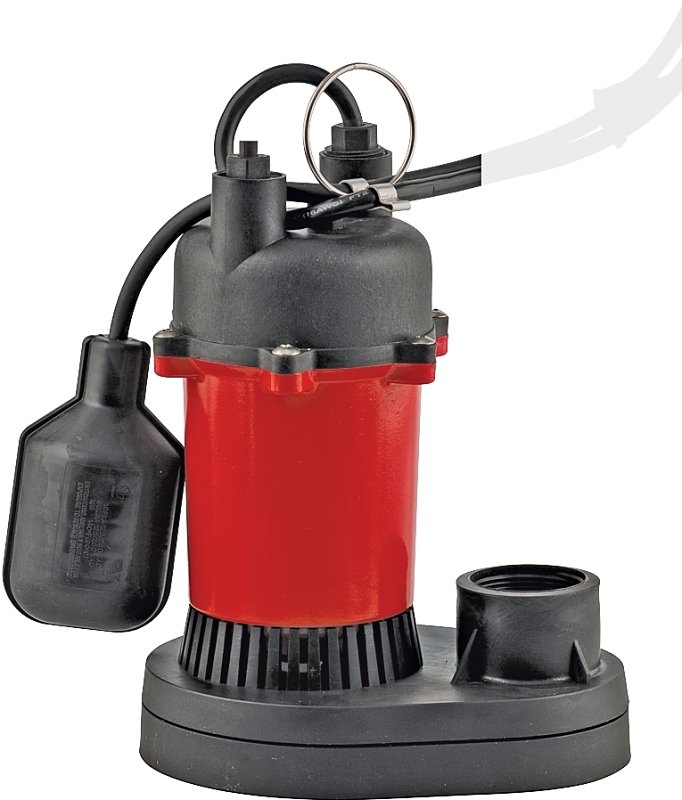 SUMP PUMP TETGERED FLOAT 1/4HP