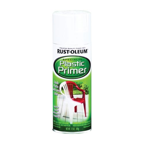 PRIMER SPRAY PLASTIC WHT 12OZ 