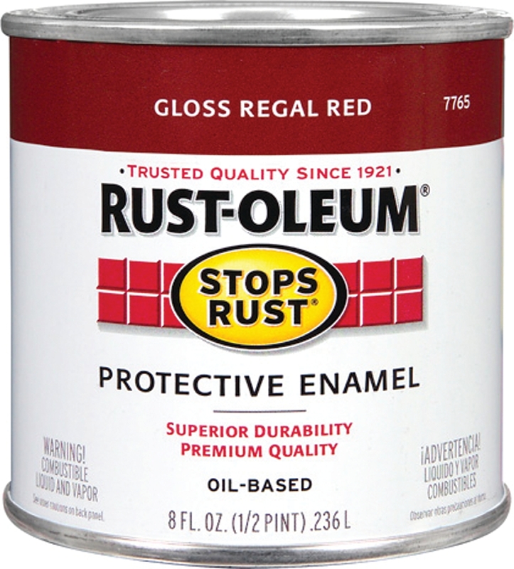 PAINT RUST OBS REGAL RED 1/2PT