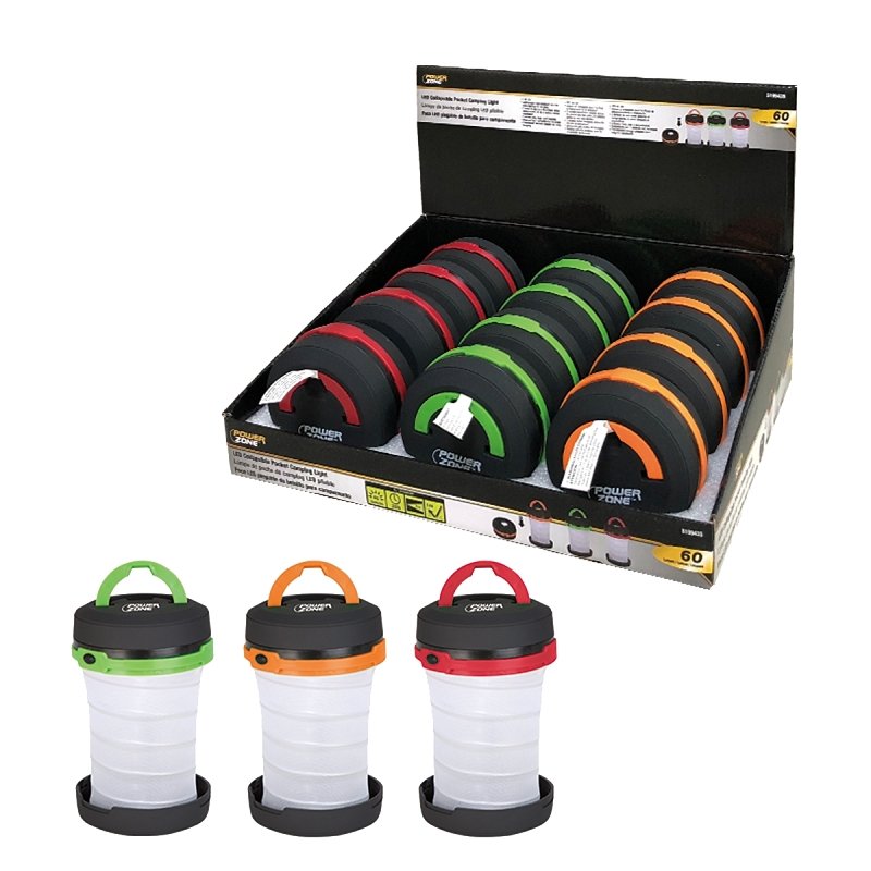 LIGHT PCKT CAMP LED COLLAPSBLE