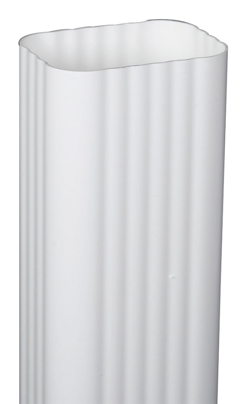 DOWNSPOUT TRDNL WHT 3X4INX10FT