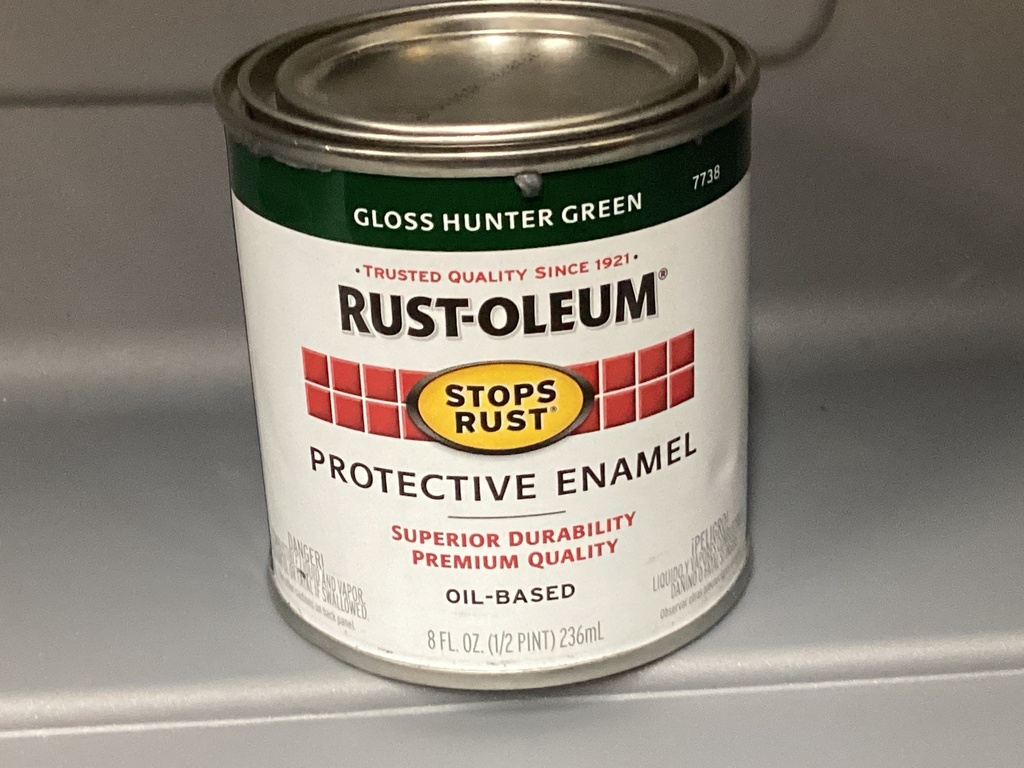 PAINT RST OBS HNTR GREEN 1/2PT
