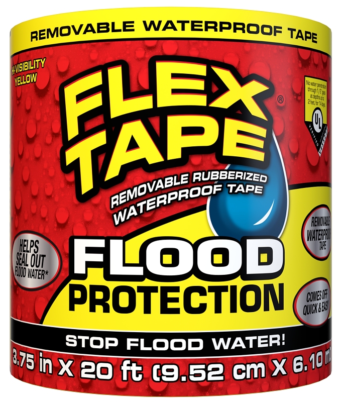 TAPE FLOOD YEL 3.75IN X 20FT  