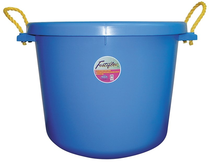 BUCKET 2BUSHEL BARN BLUE      