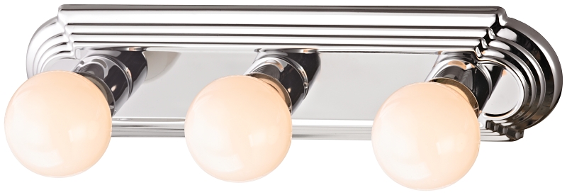 LIGHTBAR BATH 3LT 18IN CHROME 