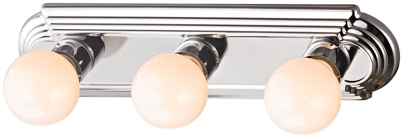 LIGHTBAR BATH 3LT 18IN CHROME 