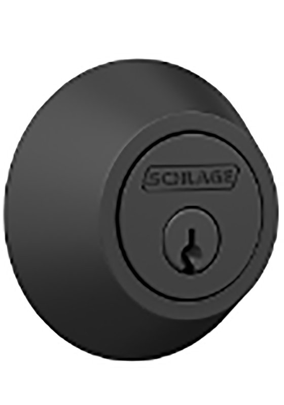 [3075405] DEADBOLT SINGLE CYL MATTE BLK 