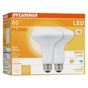 BULB LED 10YR 65W BR30 27K 2PK