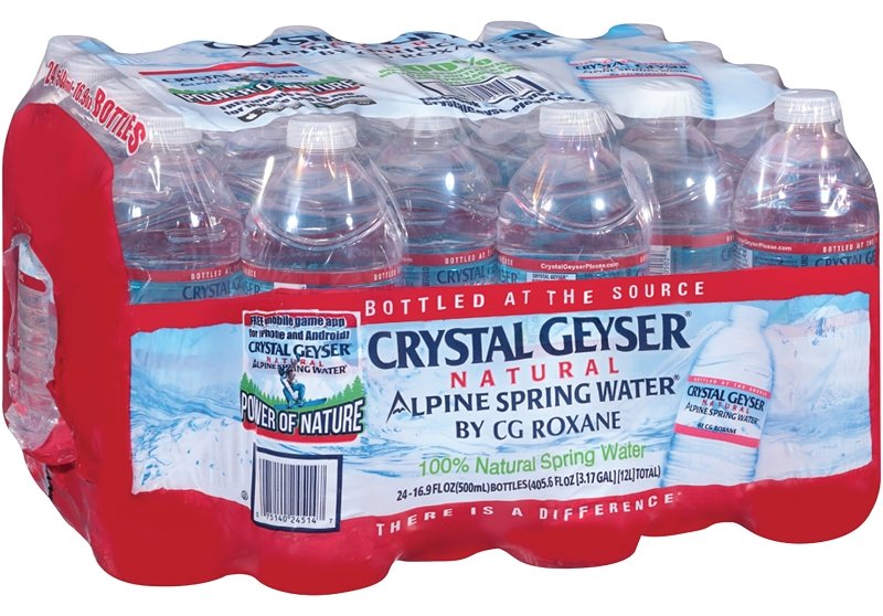 WATER BOTTLED 16.9 OZ         