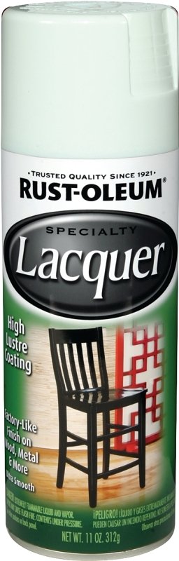 [6254114] LACQUER SPRAY GLOSS WHITE 11OZ