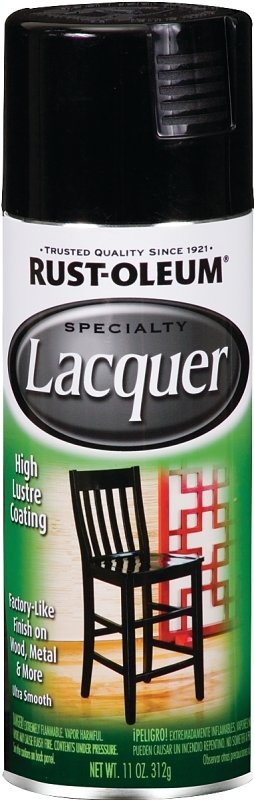 [6256101] LACQUER SPRAY GLOSS BLACK 11OZ