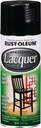 LACQUER SPRAY GLOSS BLACK 11OZ