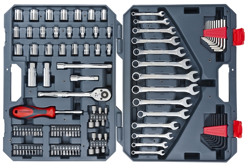 SOCKET SET 128PC 3/8DRIVE MECH