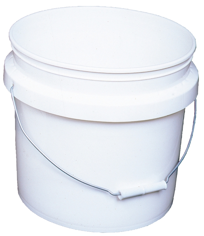PAINT PAIL PLSTC WHT 3.5GAL   