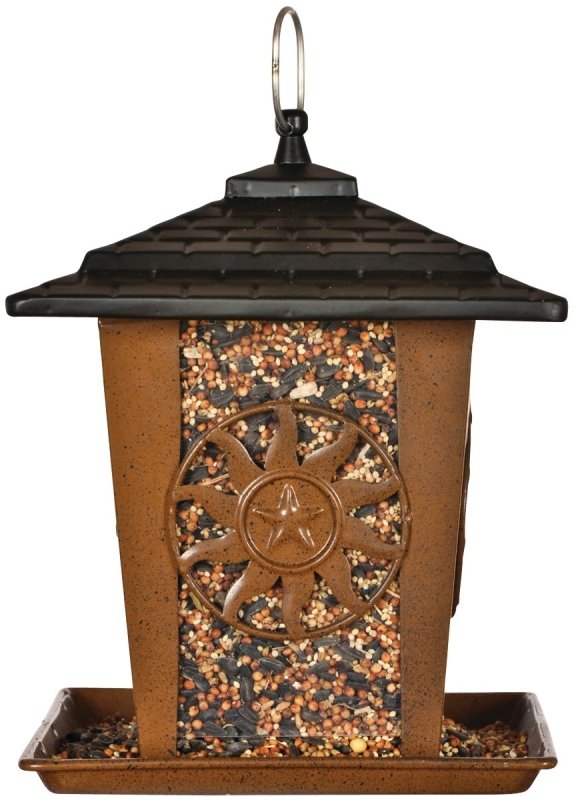 FEEDER BIRD LANTERN STAR & SUN