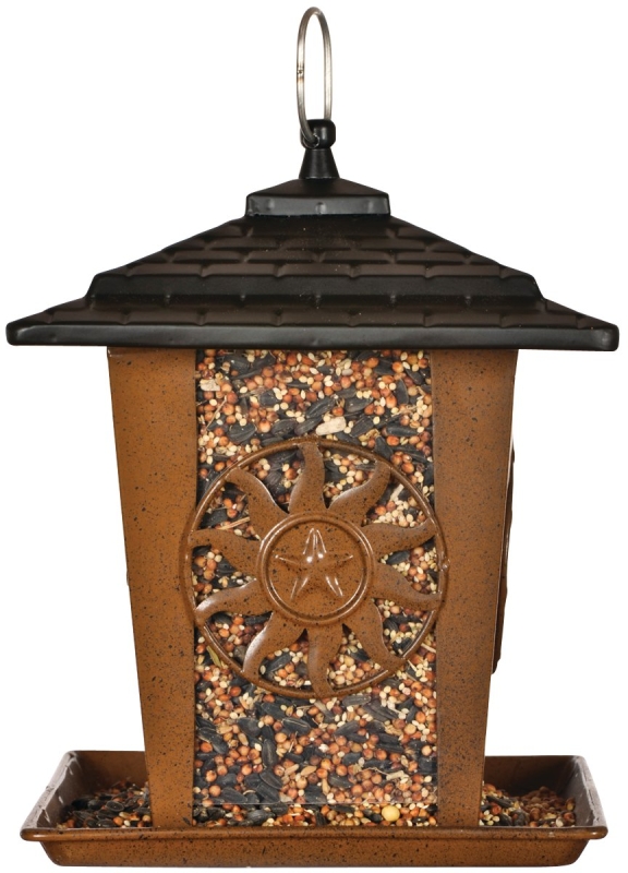 FEEDER BIRD LANTERN STAR & SUN