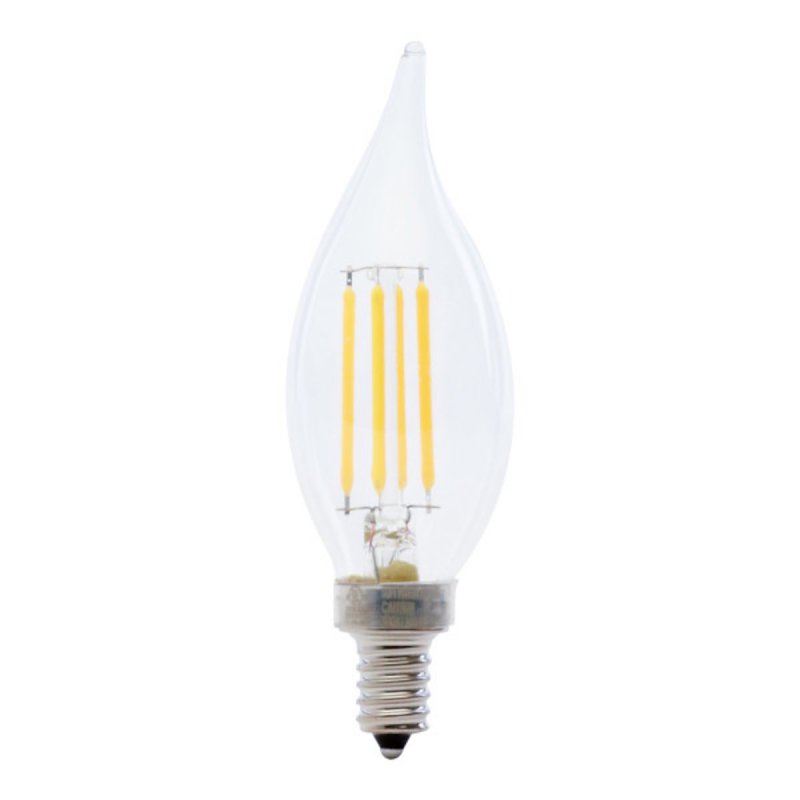 BULB LED 40W 27K CANDLE DIM   
