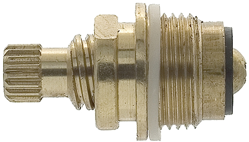 FAUCET STEM 1E-2H UNION BRASS 