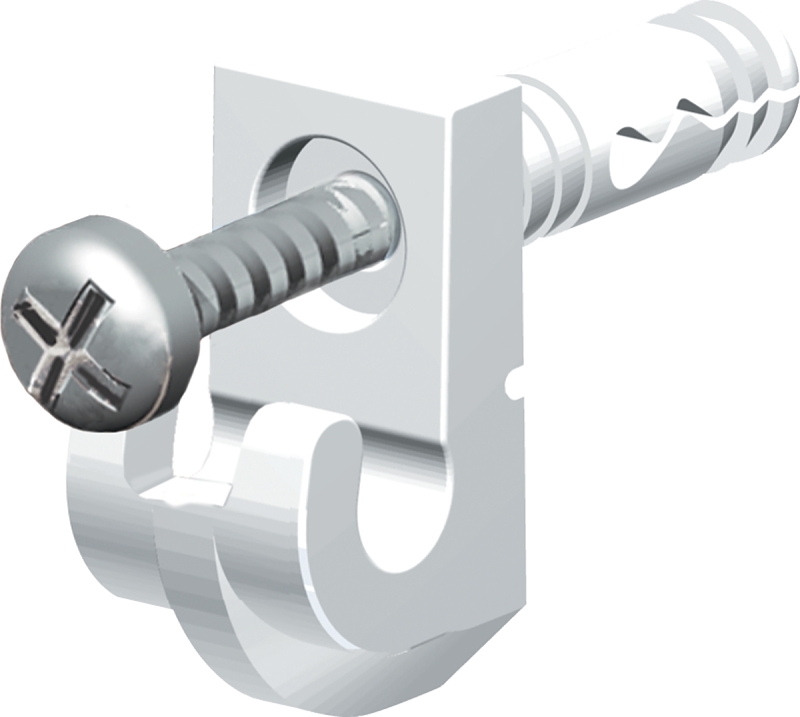 CLIP WALL CLOSET 7PC CARDED   