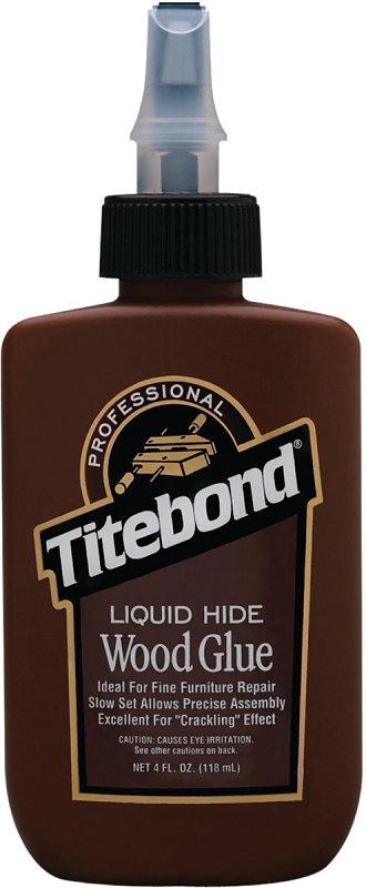 GLUE WOOD LIQUID HIDE 4OZ     