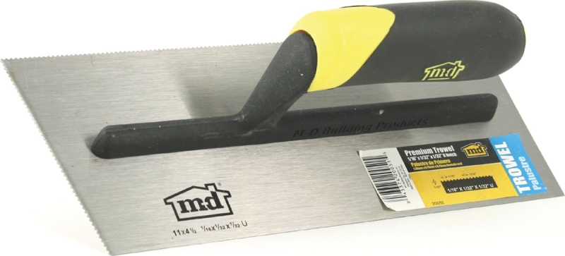 TROWEL UNOTCH 1/16X1/32X1/32IN