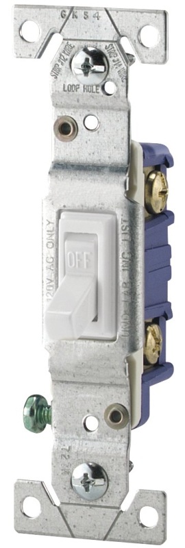 SWITCH TGL QT 1P GRD WHITE EA 