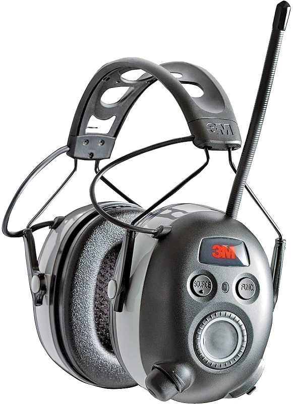 HDPHNE MP3/RAD W HEAR PROTECT 