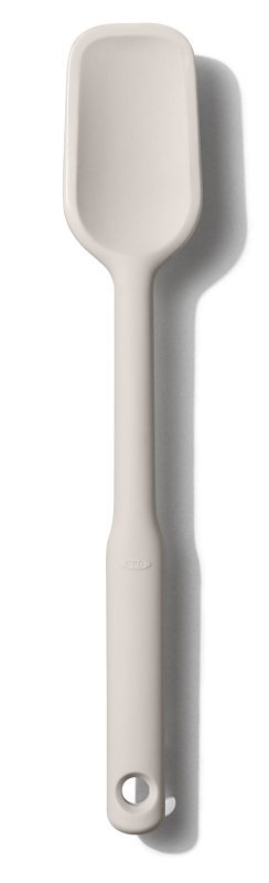 SPATULA SPOON SILICONE OAT    