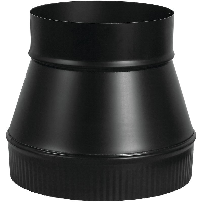 [4320628] FLUE PIPE INCREASER 7X8IN BLK 