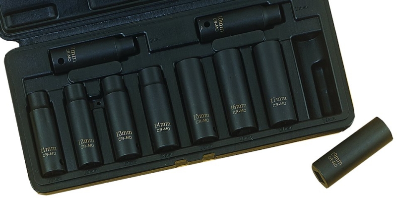 SKT SET DP IMPT 10PC 1/2DR MET