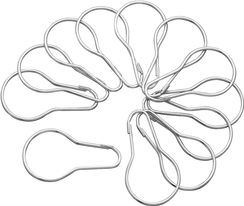 PIN SHOWER CURTAIN 1-3/8      