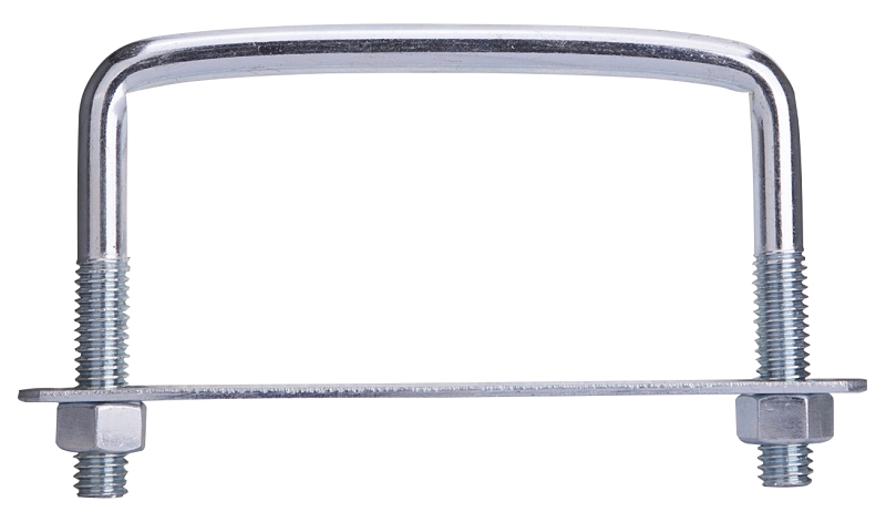 BOLT U SQUARE 3/8X4X3IN STEEL 