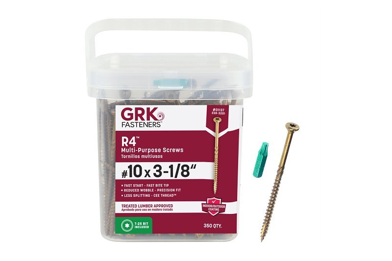 SCREW M/P FRAME/DCK 10X3-1/8IN