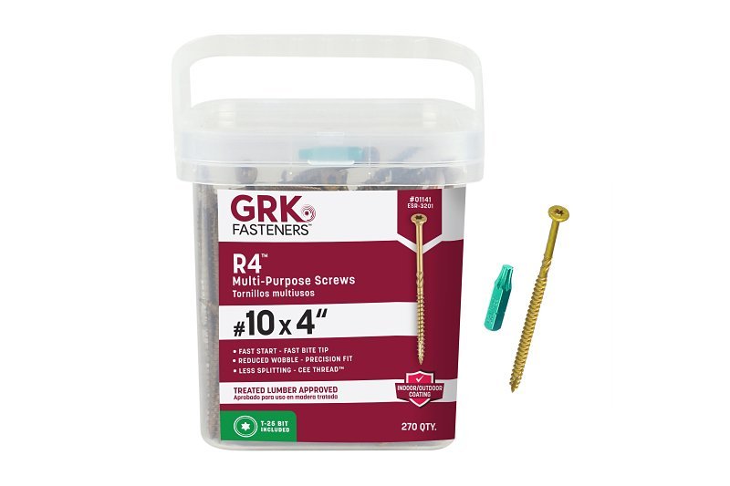 [7214232] SCREW MULT-PRPS FRM/DCK 10X4IN