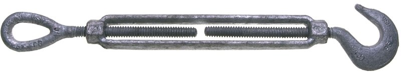 [6343966] TURNBUCKLE HOOK/EYE 5/8X9 GALV