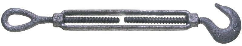 [6343628] TURNBUCKLE HOOK/EYE 5/8X6 GALV
