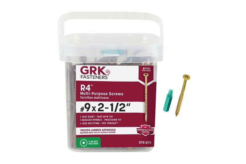 SCREW M/P FRAME/DECK 9X2-1/2IN